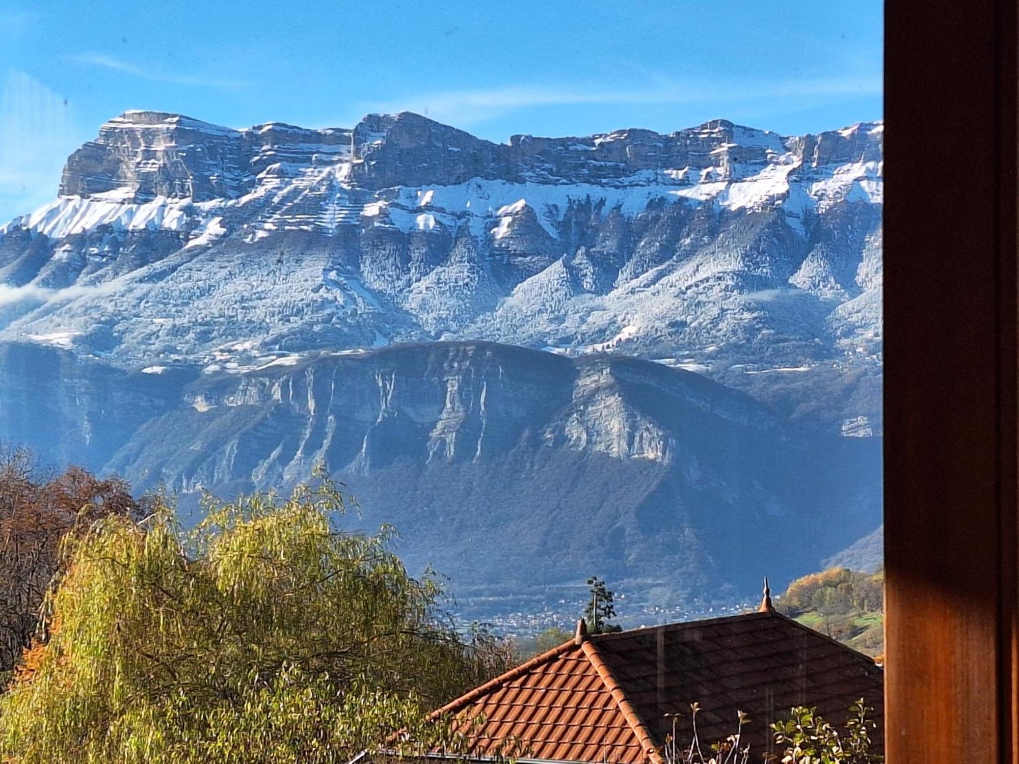 Bed and Breakfast Eco-Logis Mad'In Belledonne Theys Exteriér fotografie